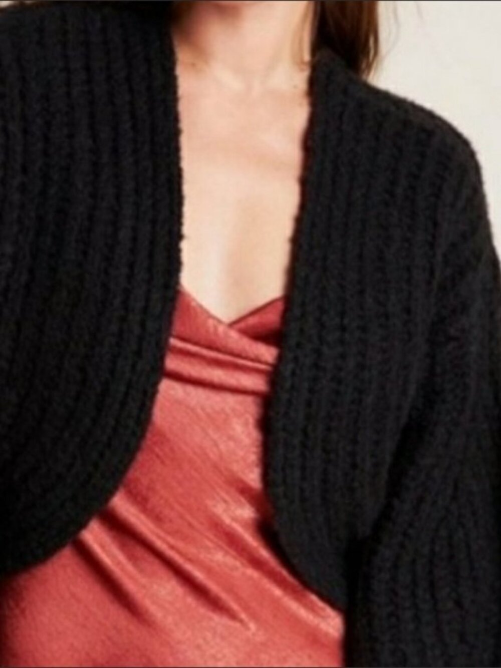 Anthropologie Rae cropped shrug - Picture 2 of 4